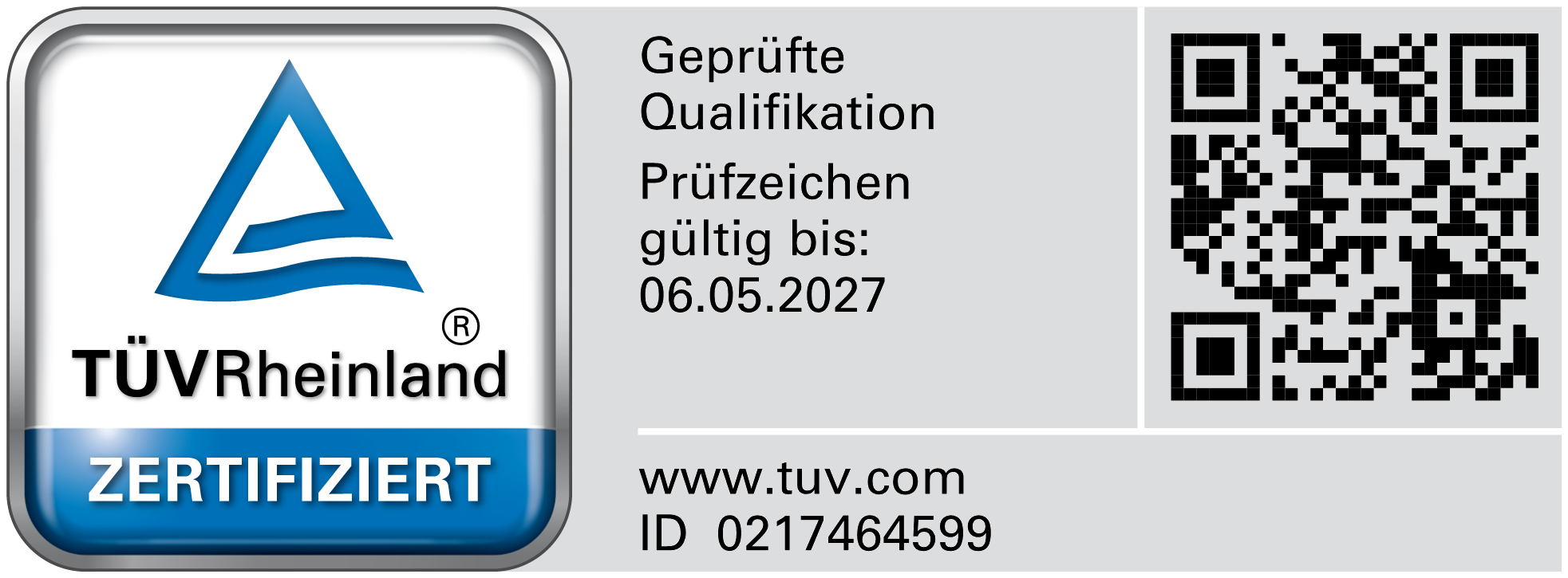 TÜV Rheinland zertifizierter AI-Consultant